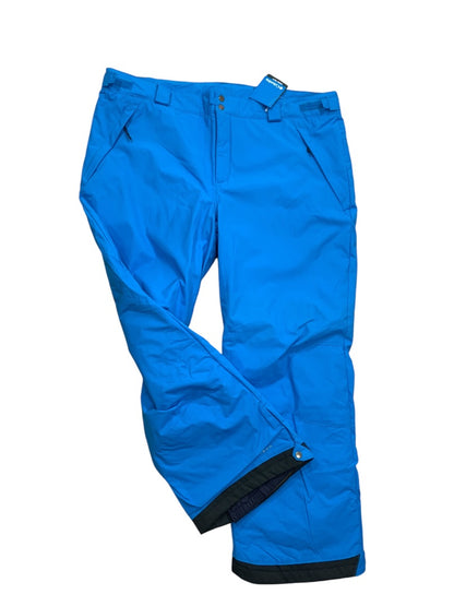 XXL Columbia Mens New Arctic Trip Omni-Heat Snow Pant Ski Snowboard Blue