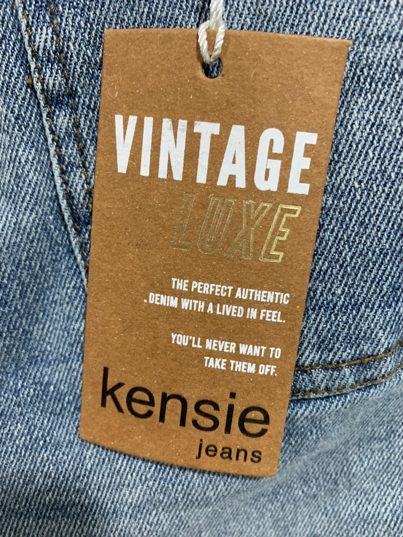 Size 6 (28) Kensie Jeans Womens New The Savannah High Rise Flare Denim