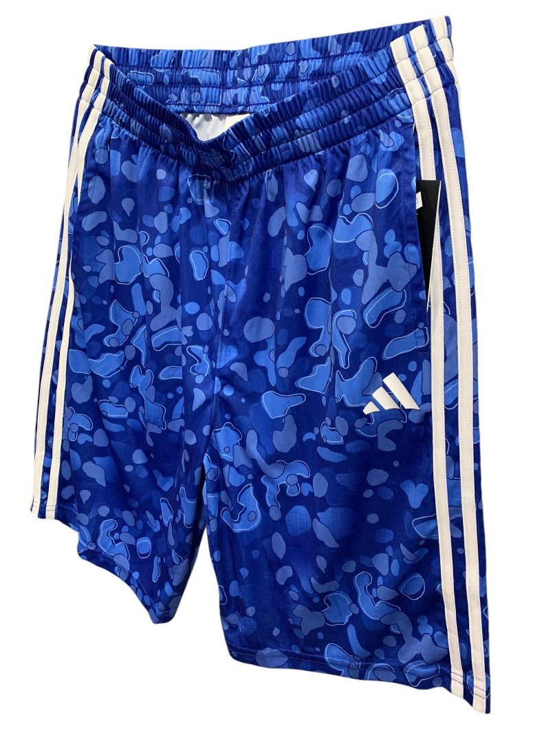 XL (18/20) Adidas New Boys Youth Royal Blue Pull On Shorts AH5709