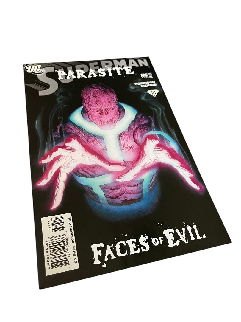 DC Comics Superman Parasite Faces of Evil #684 Mar 09 Robinson Merino