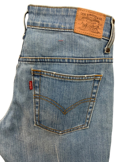 Size 30 Levis Red Tab Jeans Womens Boot Cut Denim 31 Inch Inseam