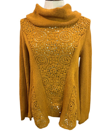 Medium Angel of the North Womens Wool Mohair Blend Sweater Loose Knit