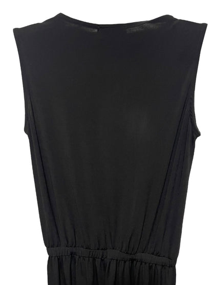 Small Wilfred Sleeveless Jumpsuit Back Zipper Black Womens