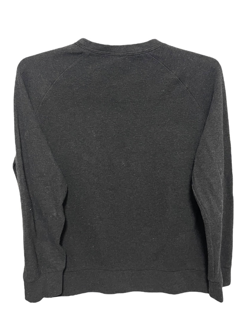 Large Banana Republic Long Sleeve Crew Neck Mens Sweater Dark Gray
