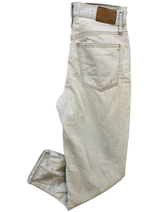 Size 26 Madewell Jeans The Slouchy Boyfriend Womens Light Wash Distressed