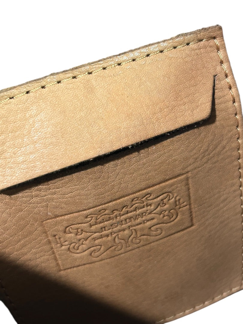 JL Saldivar Paraguay Handcrafted Two Tone Brown Crossbody Bag