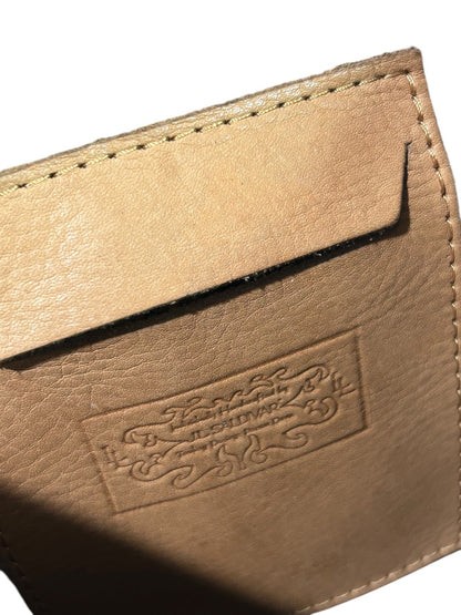 JL Saldivar Paraguay Handcrafted Two Tone Brown Crossbody Bag