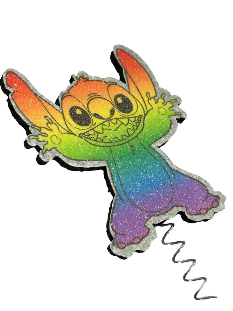 Disney Claires New Bopper Rainbow Headband Stitch
