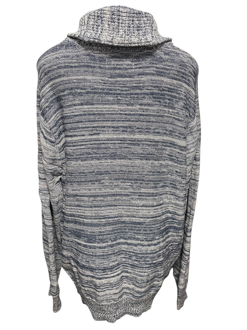 XXL American Rag Cie Womens Long Sleeve Sweater Marled Blue Pullover