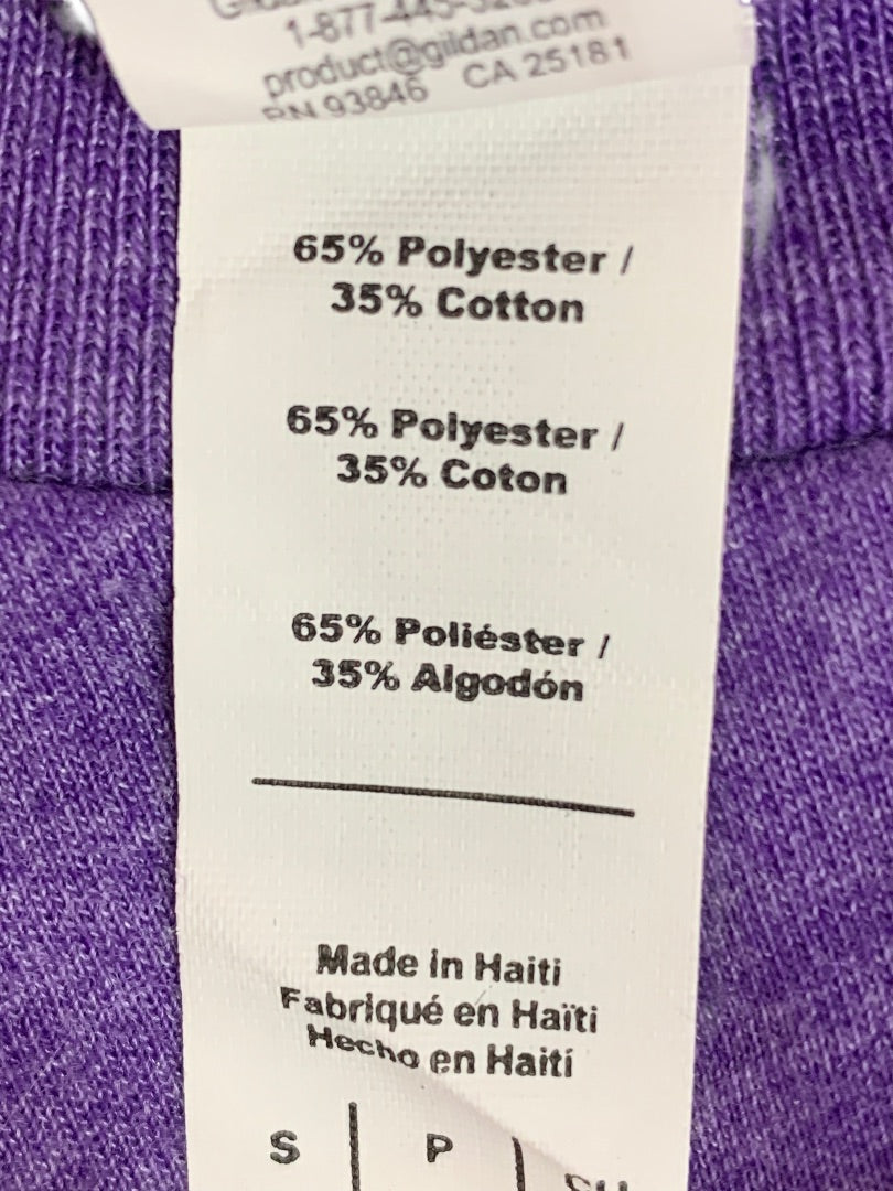 Small Anvil The Famous Grouse Purple Heathered Tshirt Unisex