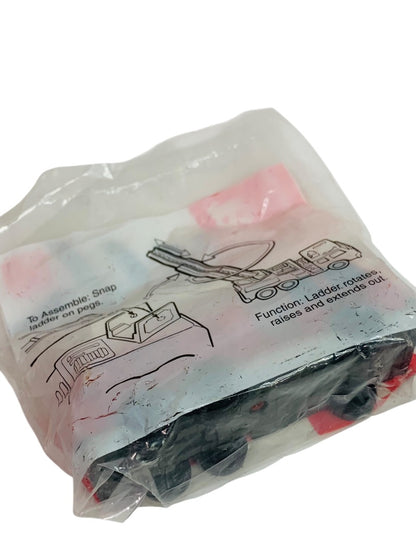 1992 McDonalds Happy Meal Toy Sealed Tonka Fire Truck