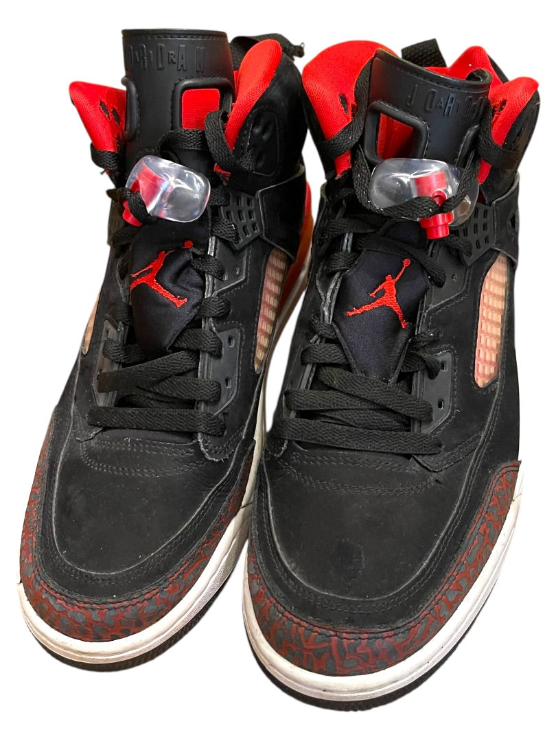 11 Nike Jordan Spizike GS Black University Red 316371-060 High Top Sneakers