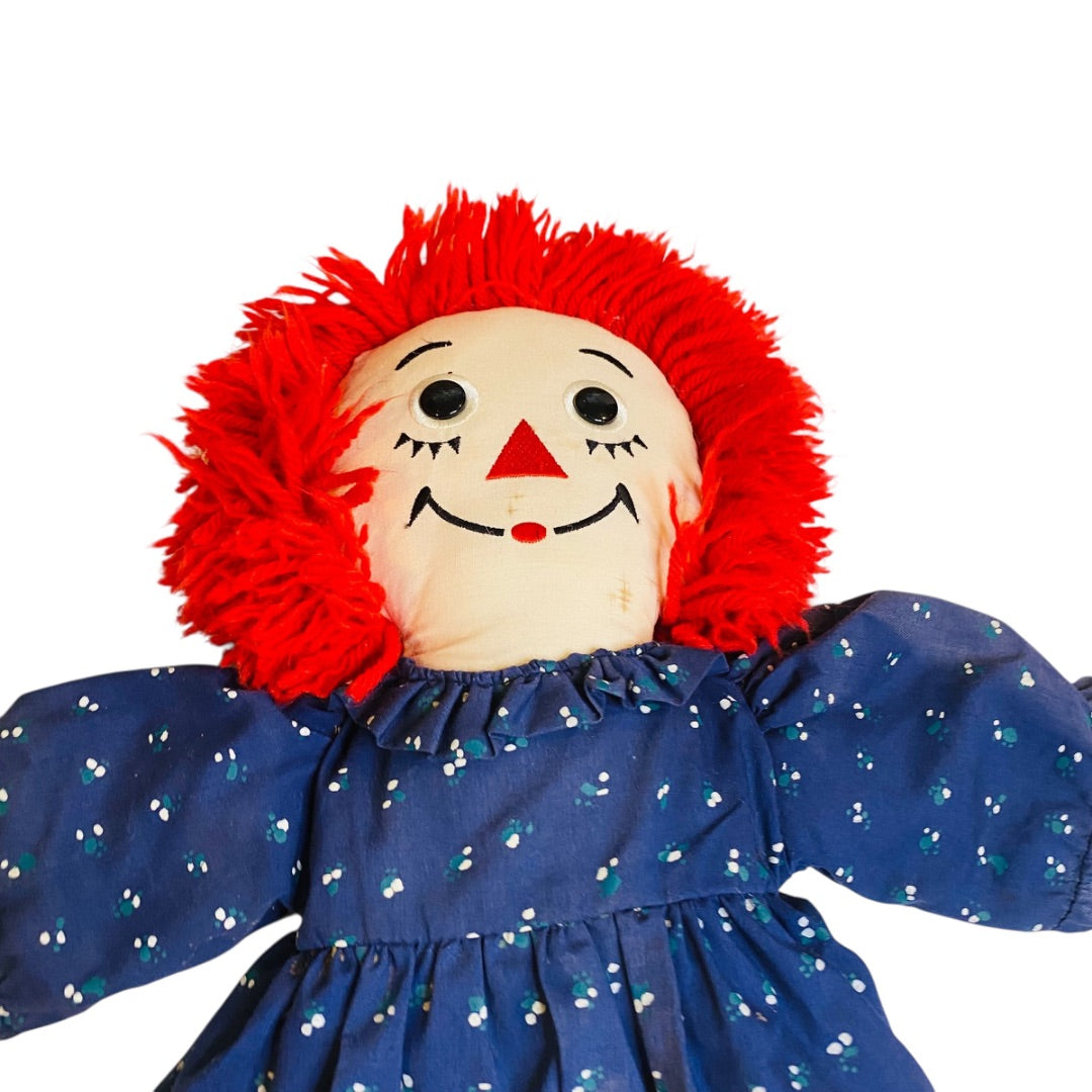 Vintage Applause Raggedy Ann Rag Doll 85th Anniversary 17"