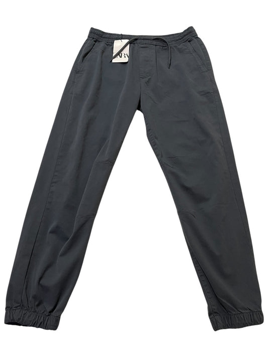 Large Zara Elastic Drawstring Mens Pants Pull On Joggers New