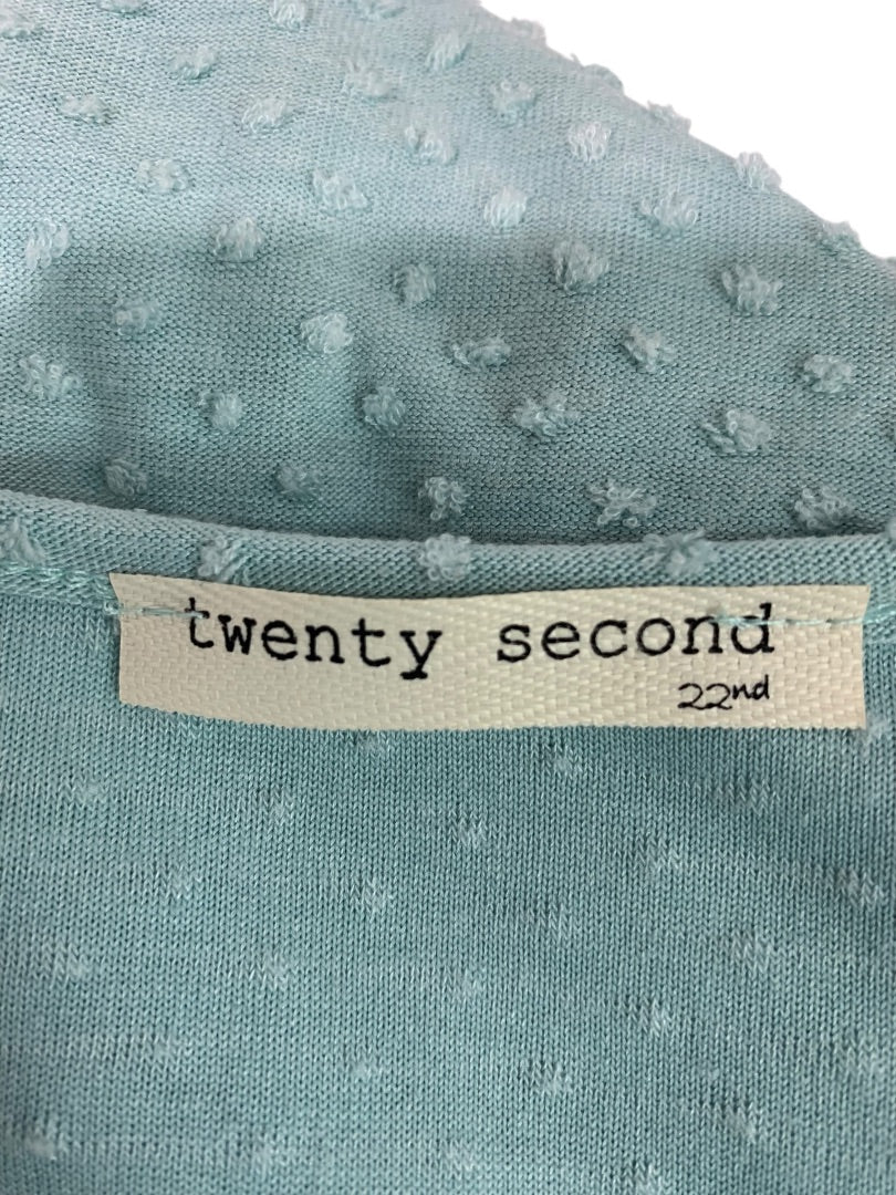 Small Twenty Second Swiss Dot Long Sleeve Womens Shirt