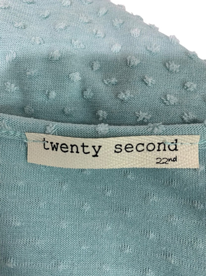 Small Twenty Second Swiss Dot Long Sleeve Womens Shirt