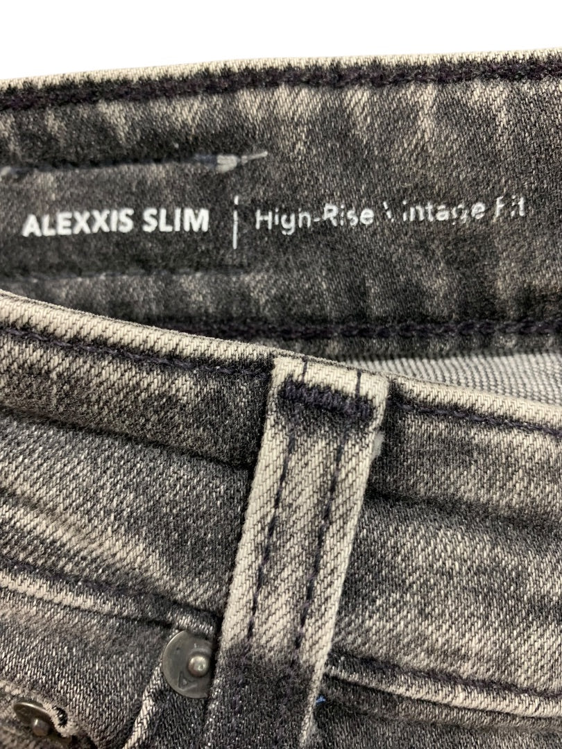 Size 25R Adriano Goldschmeid Womens Denim Alexxis Slim High Rise Vintage Fit
