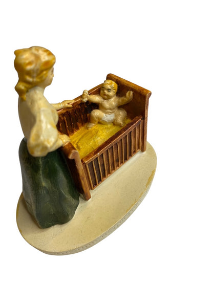 Sebastian Miniatures The Nineties, Gibson Girl at Home 1960 Figurine 3.25"