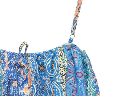 Size Large Cupshe Patterned Sleeveless Adjustable Strap Maxi Dress