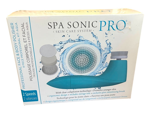 Spa Sonic Pro Skin Care System 2 Speeds New in Box