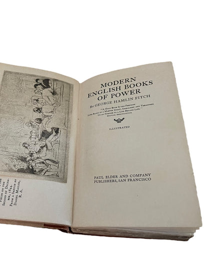 Modern English Books of Power George Hamlin Fitch 1913