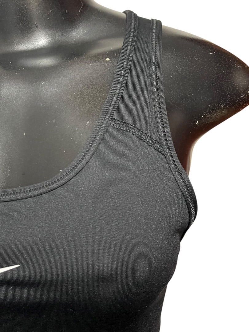Medium Nike Dri Fit Sports Bra No Padding Black 842398