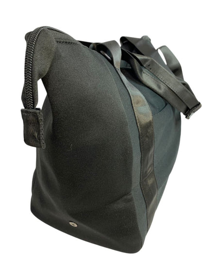 Ebay Branded Black Neoprene Tote Travel Bag 22 x 14x 7  Bag Rainbow Strap New