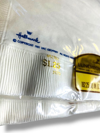 1981 The Pink Panther 32 Hallmark Luncheon Napkins New 13.5" Square