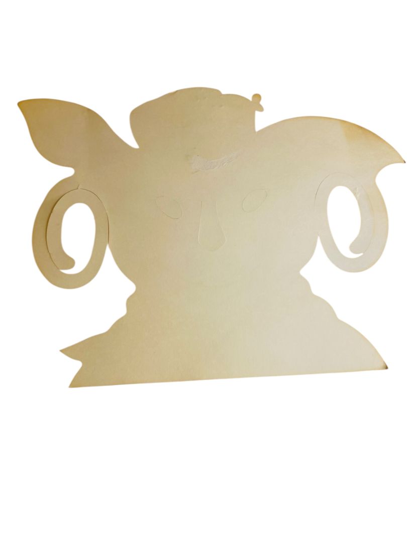 Vintage Easter Paper Masks Bunny Rabbit Menu Promotions USA Set of 2