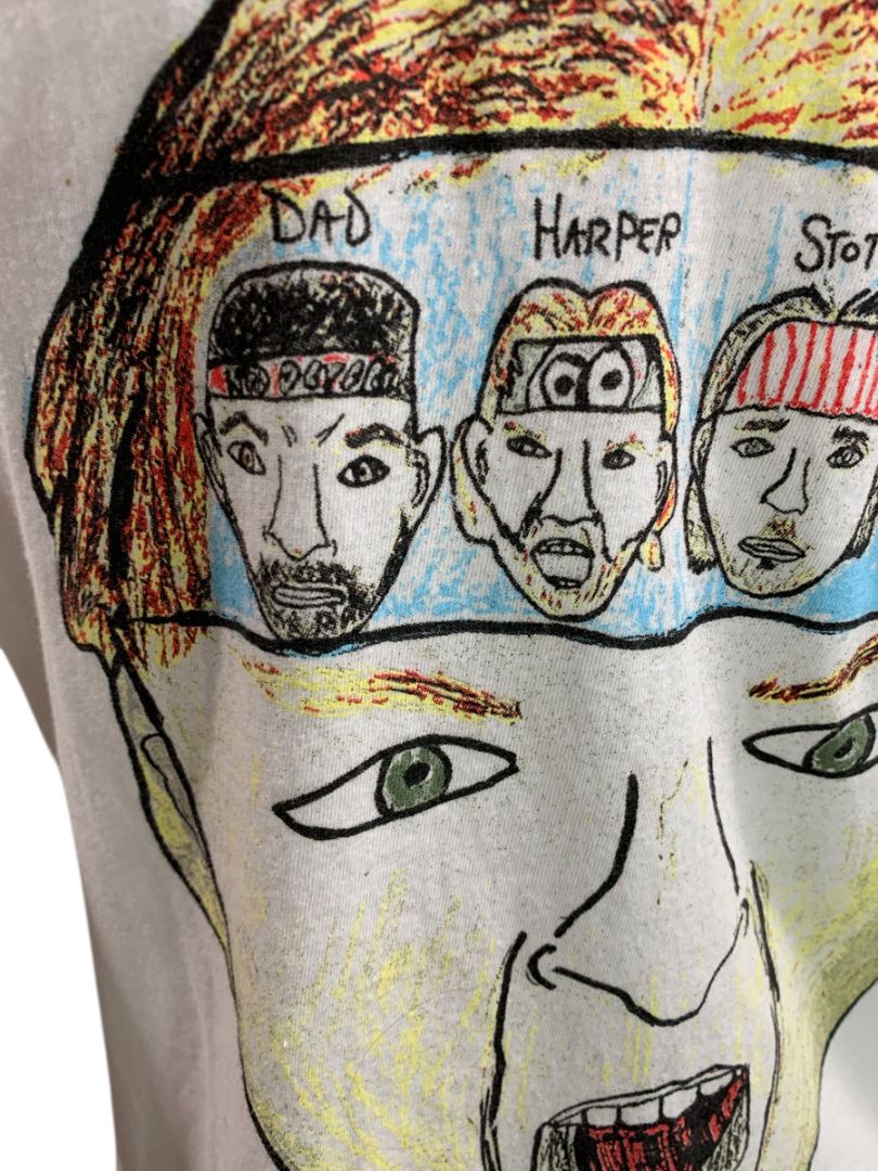 Large Liam Castellanos Illustration 2023 Liam's Battle Cry Tshirt Mens