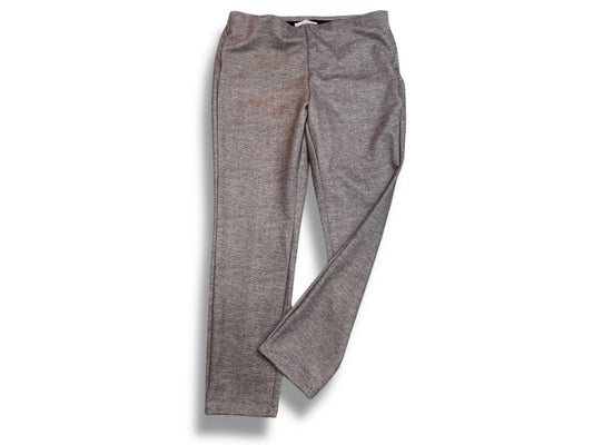 Size Large Philosophy Womens Soft Herringbone Pull On Pants Tummy Control