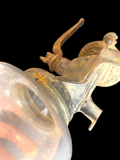 Antique Wall Mounted Coffee Grinder for Display Enterprise Manufacturing Philadelphia PA 12"h