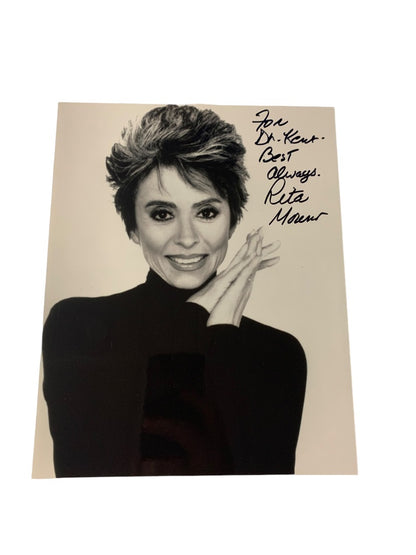 Signed Rita Moreno 8x10 Photo Black White Personalized Autograph