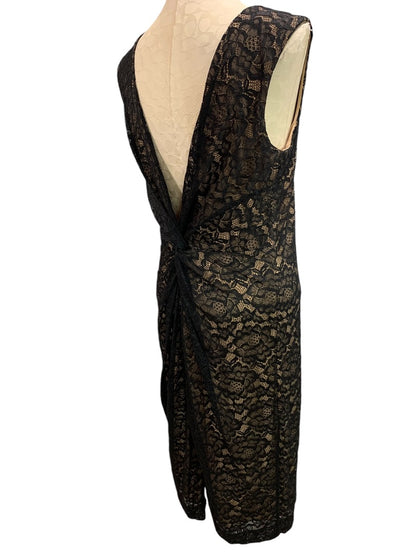 XXL Dress the Population Lined Black Lace New Stretch Dress