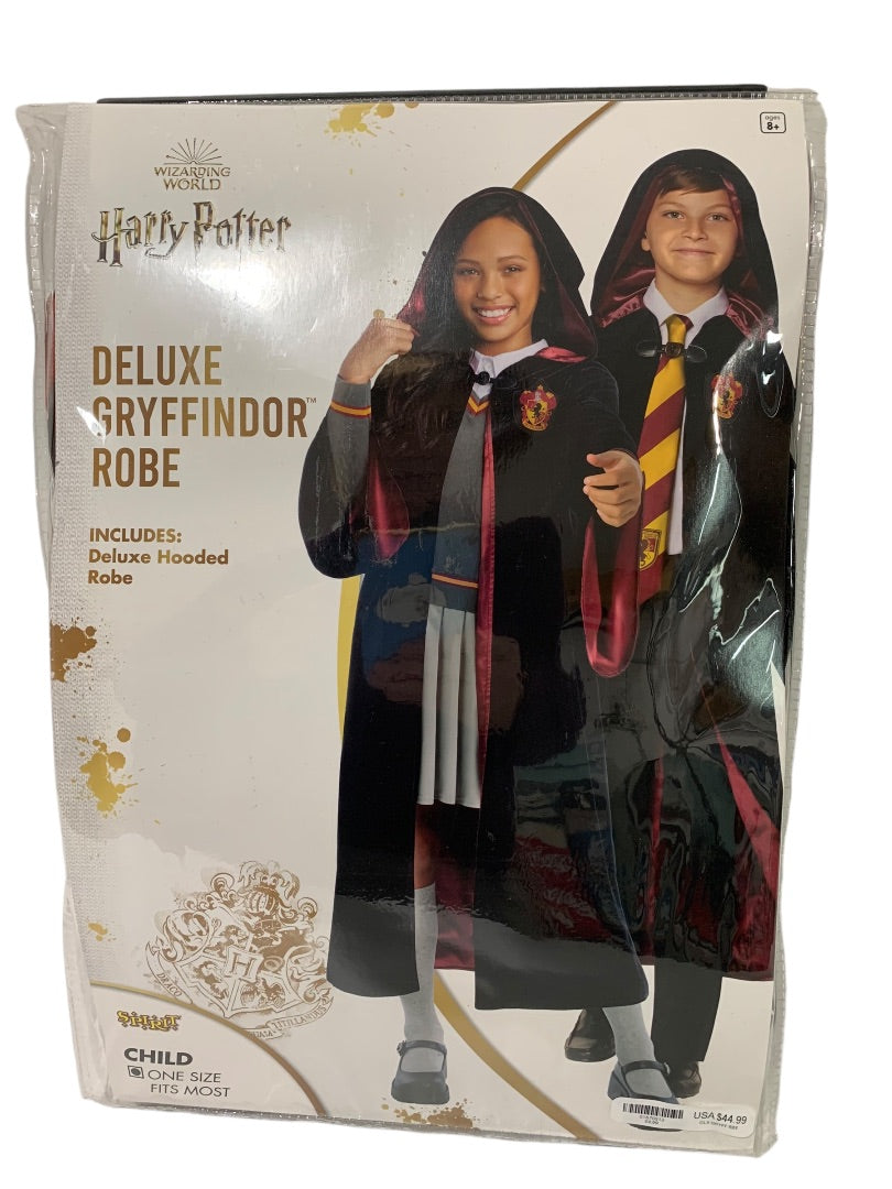 One Size Youth Deluxe Gryffindor Robe Harry Potter Ages 8+