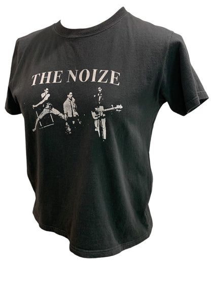 One Size John Galt The Noize Womens Black Band Tshirt Brandy Melville