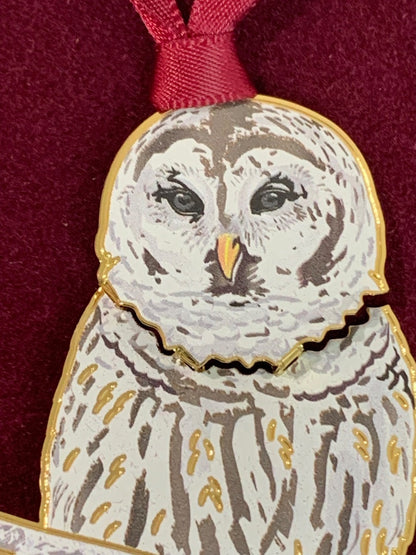 Beacon Design New Winter Owl Ornament USA Made 63680