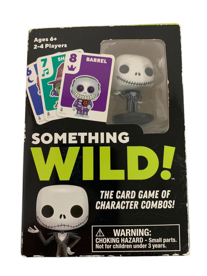 Nightmare Before Christmas Something Wild Card Game Funko Ages 6+ and 2-4 Players