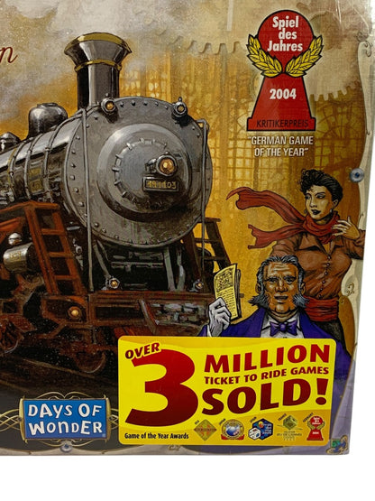 Ticket to Ride Sealed Board Game Days of Wonder 7201 New