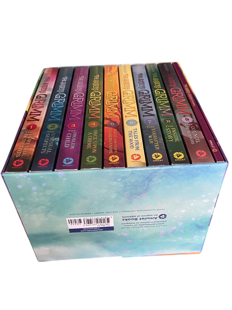 Set of 9 The Sisters Grim & Journal Box Set Paperback Books