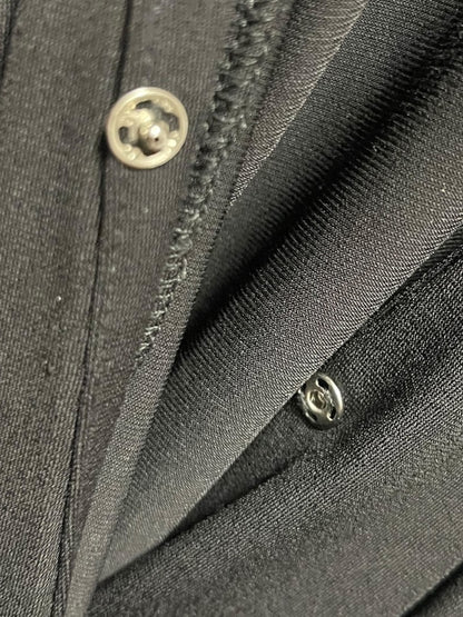 Small Wilfred Sleeveless Jumpsuit Back Zipper Black Womens