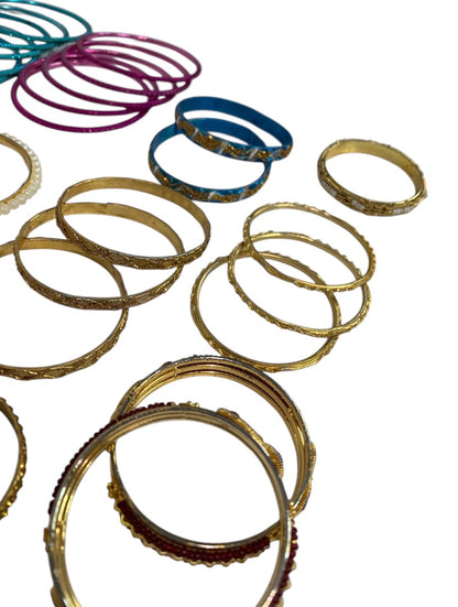 Small Childs Bangle Braclet 1.5"-2.25" Inside Diameter 56 Count