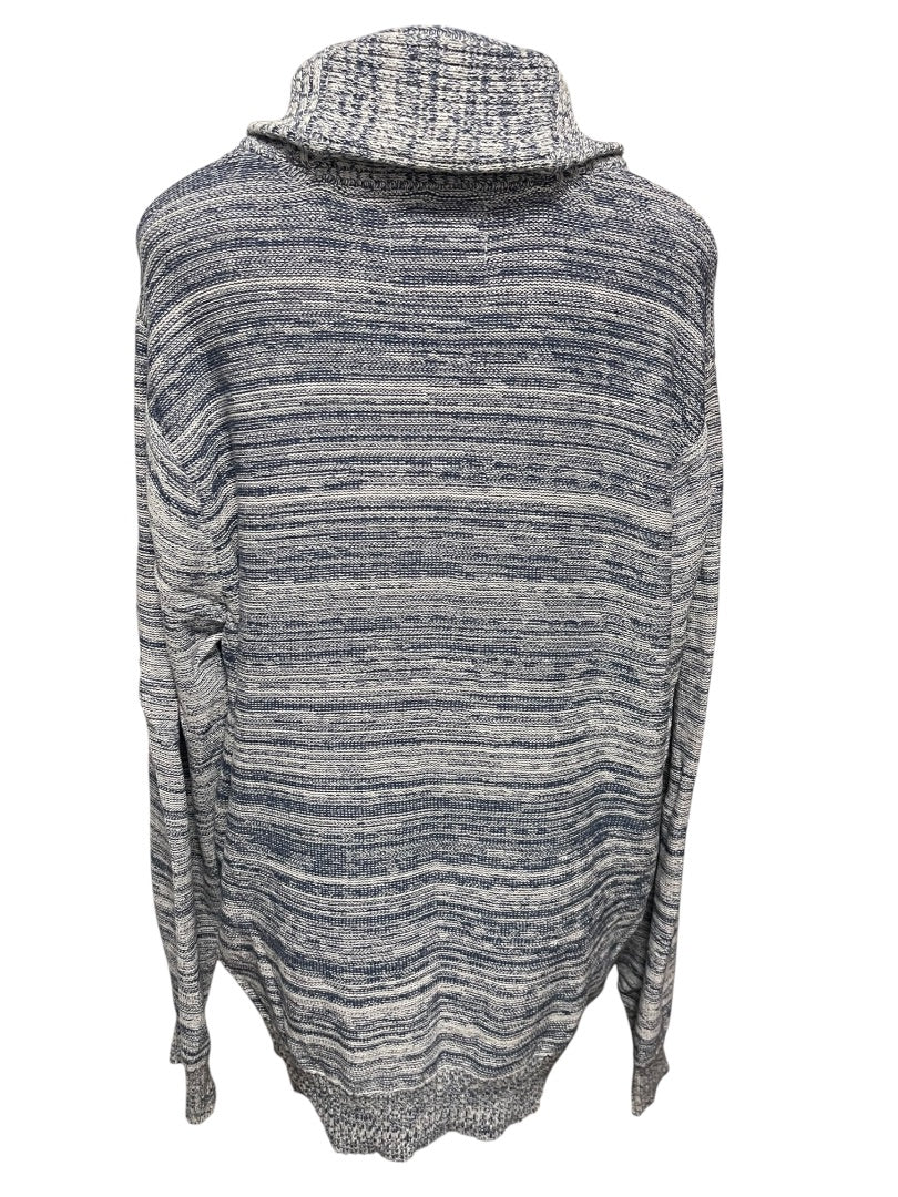 XXL American Rag Cie Womens Long Sleeve Sweater Marled Blue Pullover
