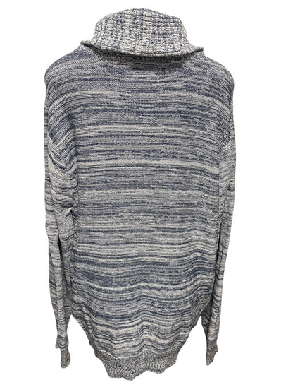 XXL American Rag Cie Womens Long Sleeve Sweater Marled Blue Pullover