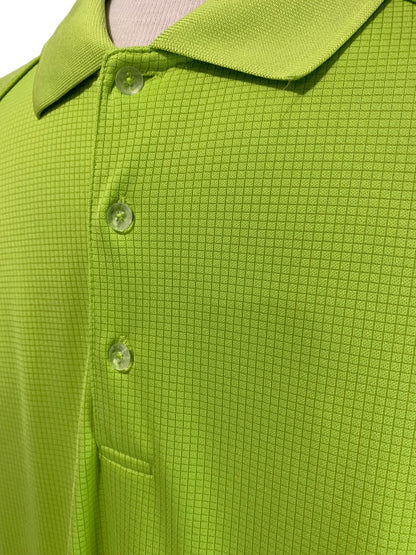 XL Slazenger Mens Polo Golf Shirt Short Sleeve Lime Green
