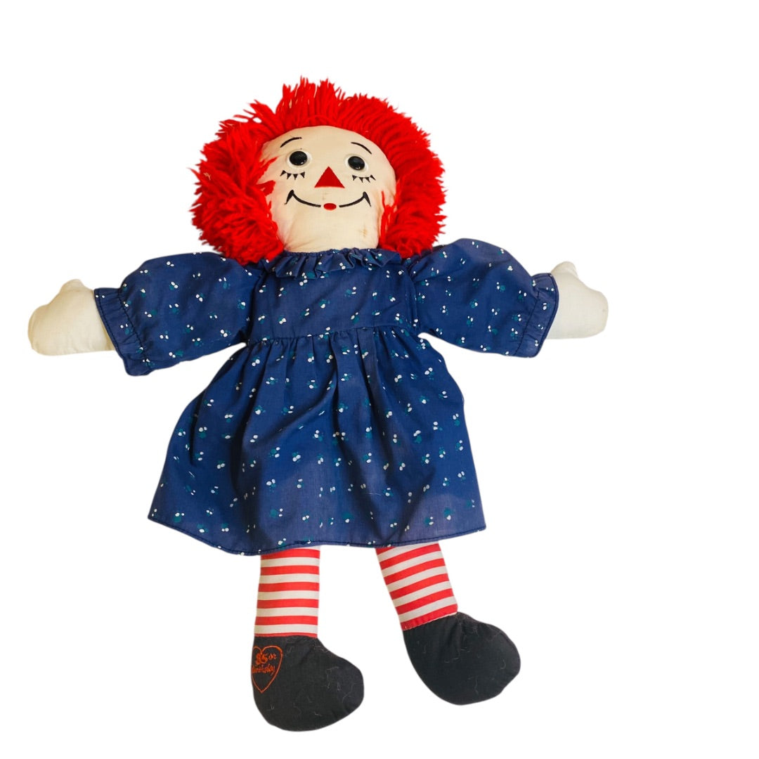Vintage Applause Raggedy Ann Rag Doll 85th Anniversary 17"