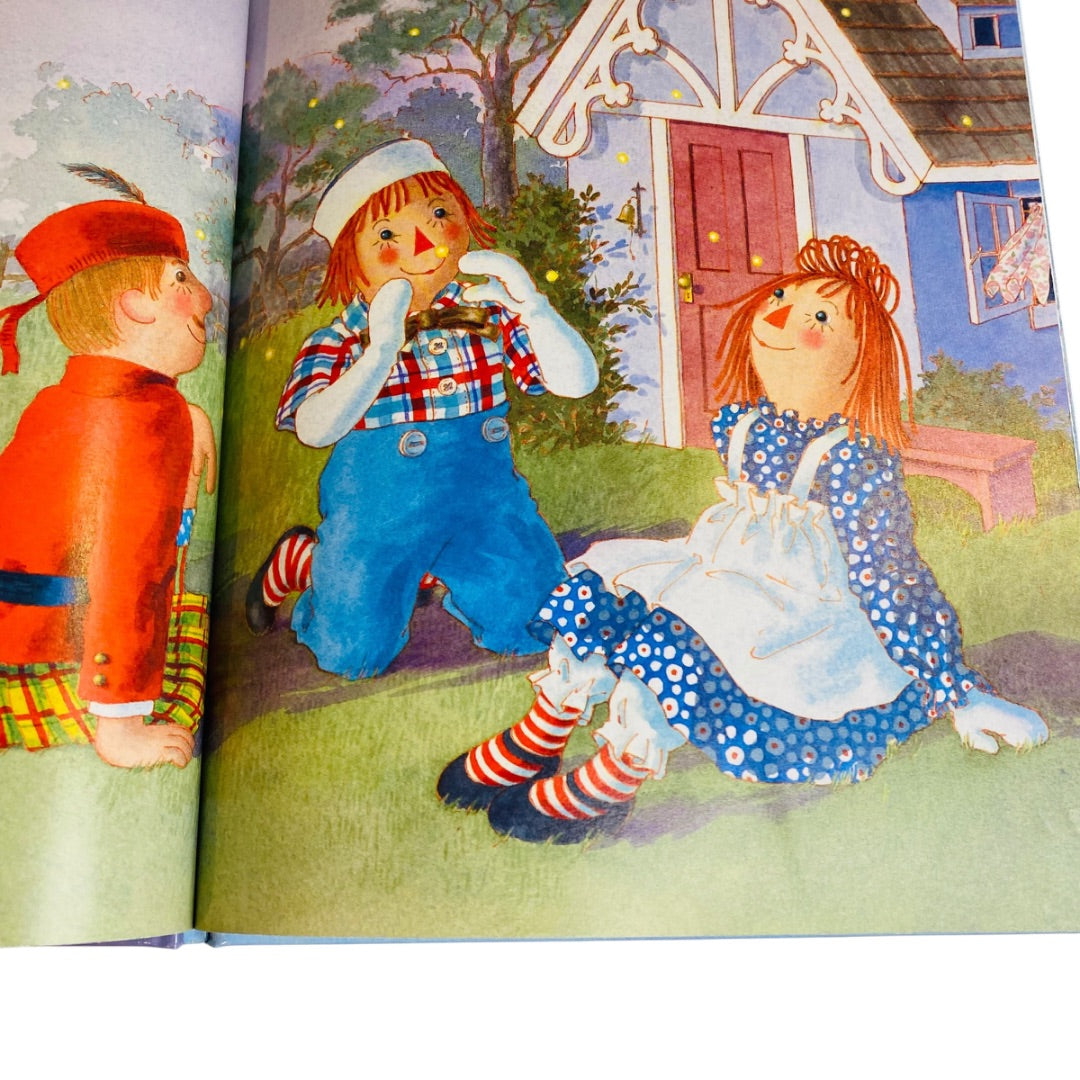 Lot of 4 Raggedy Ann and Andy Books Assorted Hardcover Jan Palmer