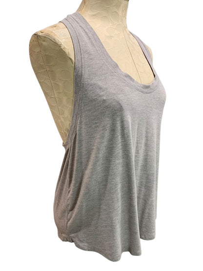 XL Fabletics Gray Scoop Neck Tank Top Womens Heathered