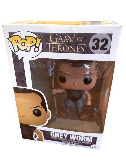 Funko Pop Game of Thrones Grey Worm #32 Vinyl Bobble-Head NIB