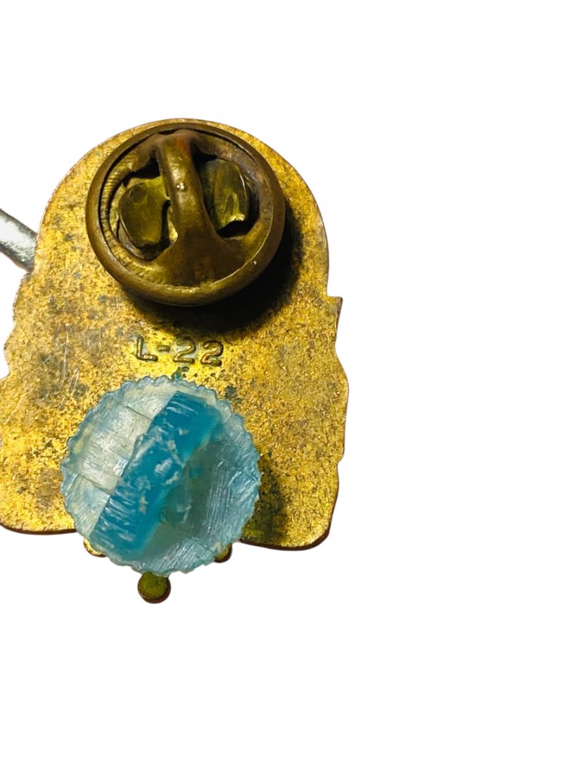 Original Vintage US Army Eagle Freedom's Guardian Lapel Pin L22 1"